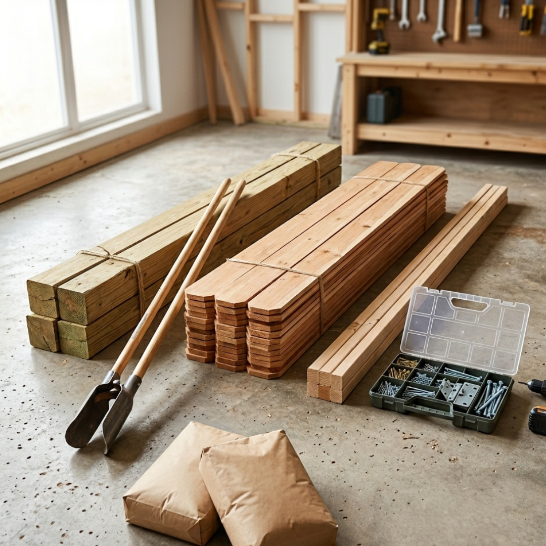 Premium DIY fence materials Buffalo